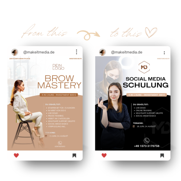 Instagram Banner Design Vorlage – Bild 4