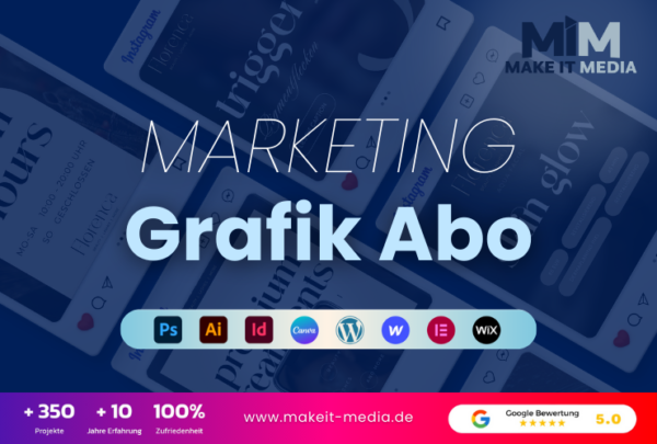 Social-Media-Grafik-Abo: Deine Stories, professionell gestaltet!