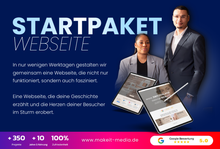 Webseiten Startpaket